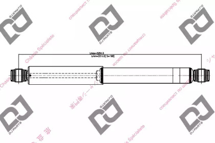 Амортизатор DJ PARTS DS1298GT